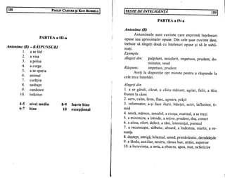 Teste de inteligenta philip carter