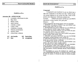 Teste de inteligenta philip carter