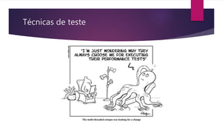 Técnicas de teste
 