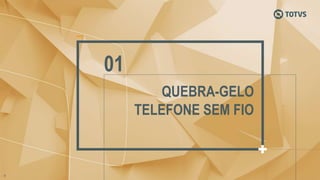 01
QUEBRA-GELO
TELEFONE SEM FIO
 
