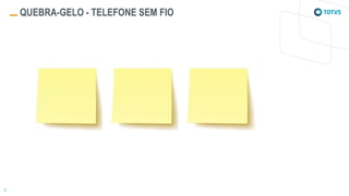 QUEBRA-GELO - TELEFONE SEM FIO
 
