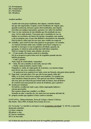 Teste de sondagem   bbs 2011