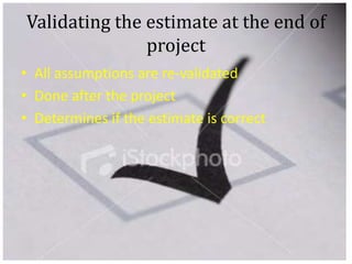 Reporting test resultsComputing software sizeBased on complexity4