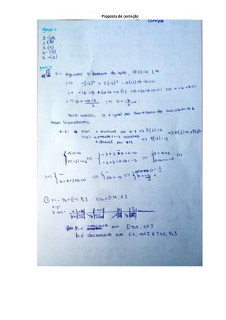 Proposta de correção
 