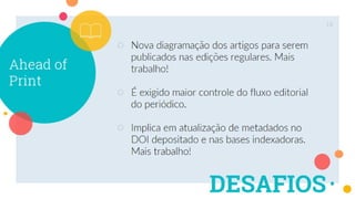 Modalidades de publicação