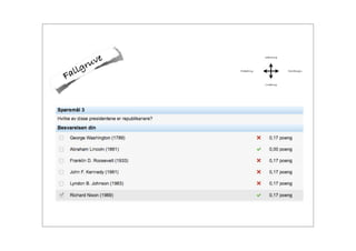 Bruk av tester i its learning