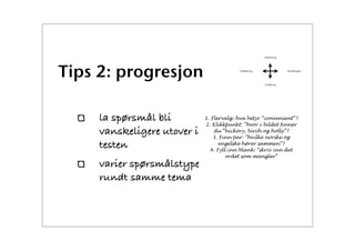 Bruk av tester i its learning