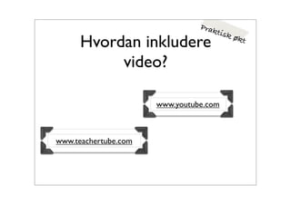 Bruk av tester i its learning