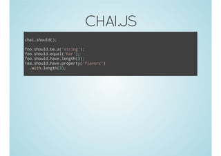 CHAI.JS
ca.hud)
hisol(;
fosol.ea'tig)
o.hudb.(srn';
fosol.qa(br)
o.hudeul'a';
fosol.aelnt()
o.hudhv.egh3;
tasol.aepoet(faos)
e.hudhv.rpry'lvr'
.ihlnt()
wt.egh3;

 