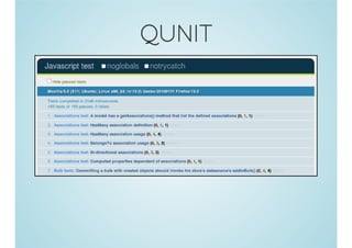 QUNIT

 