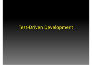 Testes e Refatoração