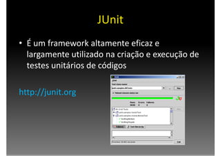 Testes e Refatoração