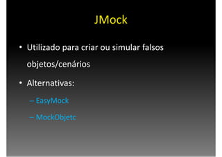 Testes e Refatoração