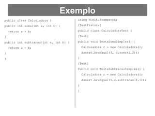Testes Automatizados de Software