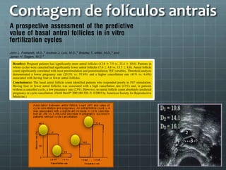 Contagem de folículos antrais




                           2
                       1       3
 