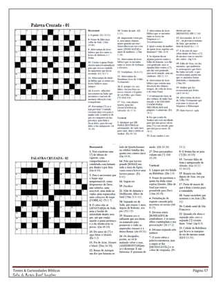 Testes & Curiosidades Bíblicas Página 57
Celso do Rozário Brasil Gonçalves
 