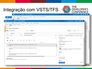 Globalcode – Open4education
Integração com VSTS/TFS
 