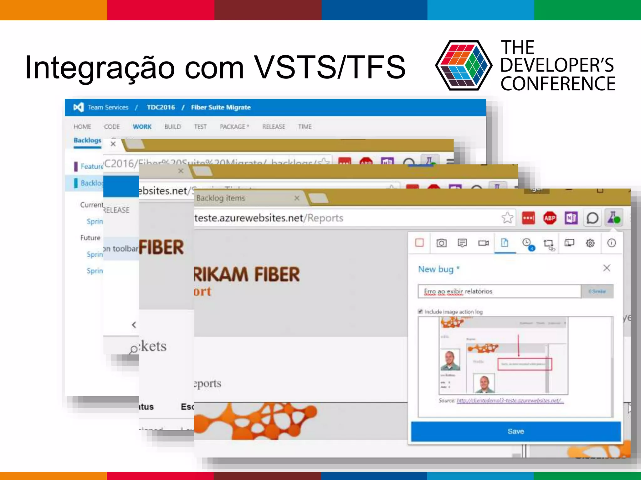 Globalcode – Open4education
Bugs e relatórios