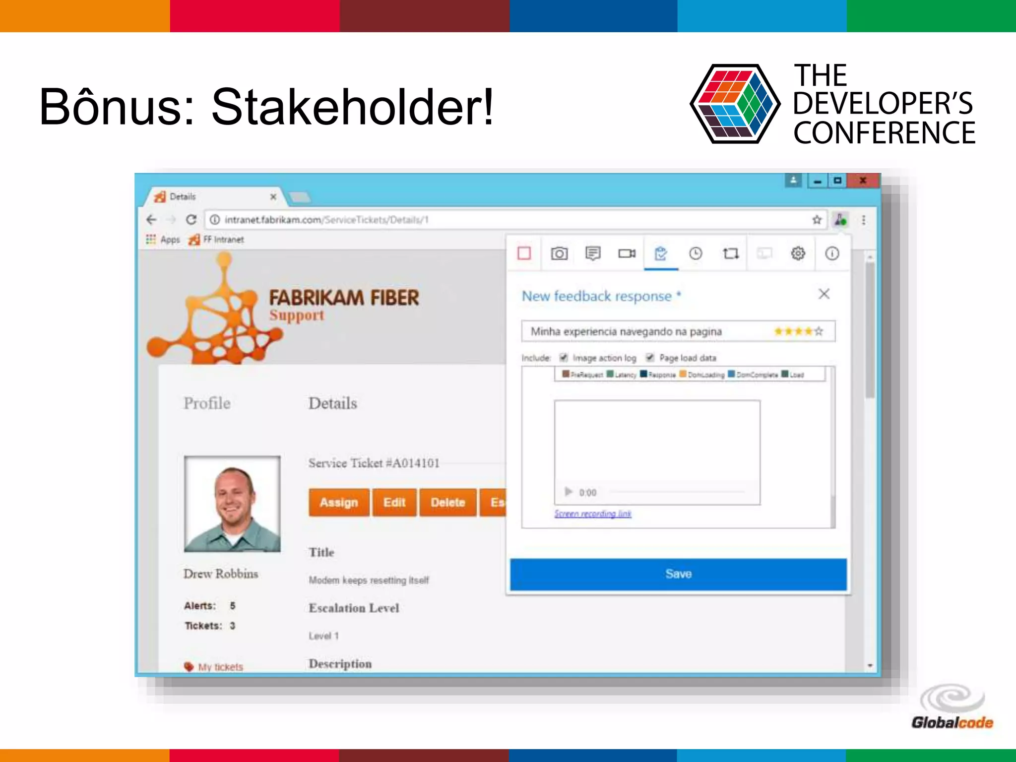 Globalcode – Open4education
Integração com VSTS/TFS