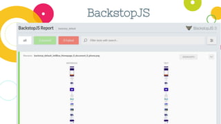 BackstopJS
 
