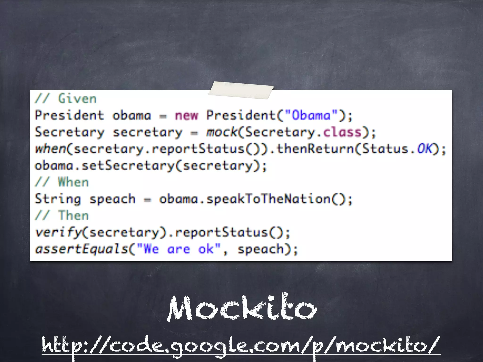 Mockito
http://code.google.com/p/mockito/
 