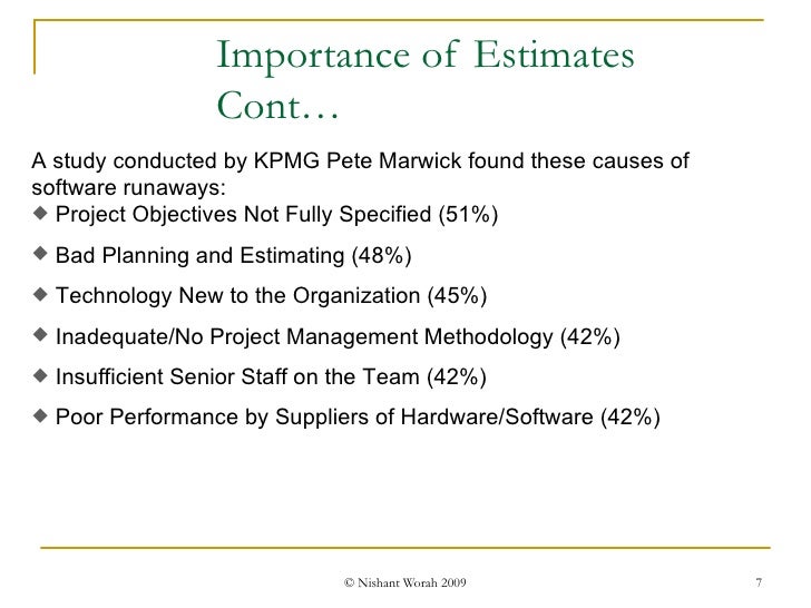 test estimation techniques how to do estimates