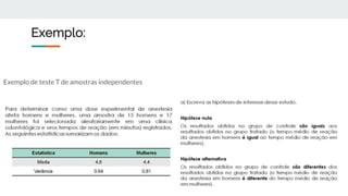 Teste T TESTE T STUDENT.pptx