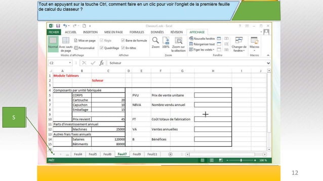 Test excel 2013 solution | PPTX | Computing | Technology & Computing image.