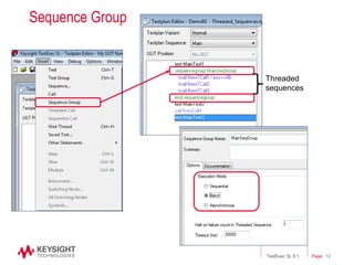 Keysight Testexec Entrenamiento TestExec 8.1 | PDF