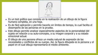 TEST FIGURA HUMANA DE KAREN MACHOVER CLASE PPT | PPTX