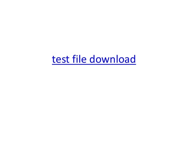 Why Did We Create The ‚Test File Download‘ Resource? – XAQYH