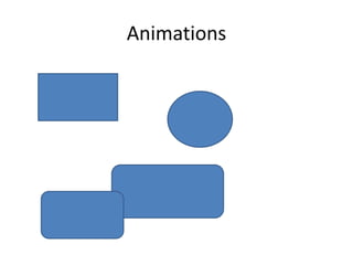 Animations
 