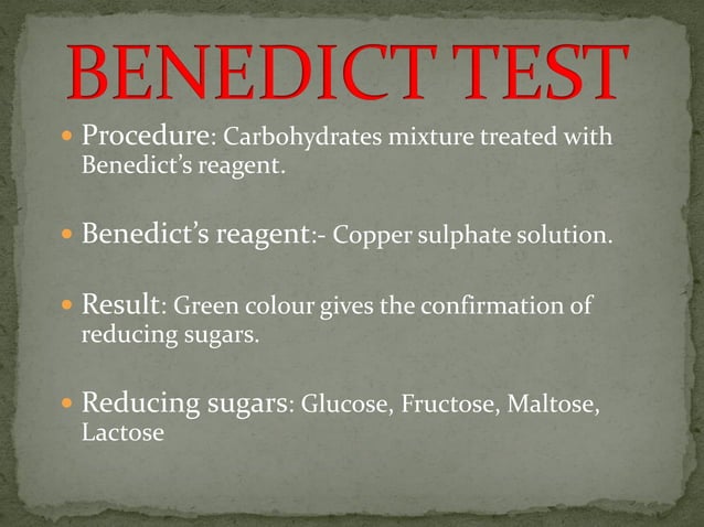 Test for carbohydrates, qualitative test of carbohydrates ...