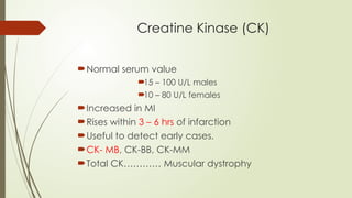 Ck Lab Values Test for Myocardial infarction bioch.pptx