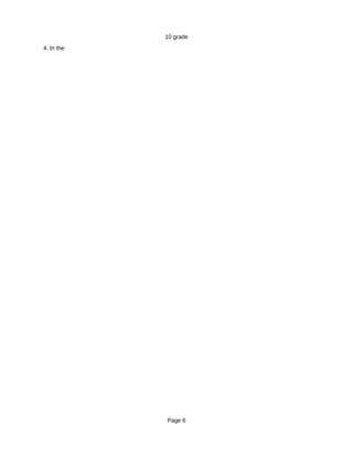 10 grade
4. In the




            Page 6
 