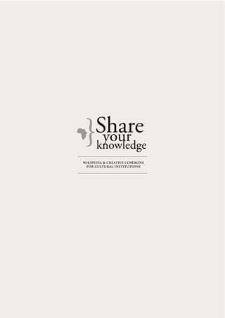 Share Your Knowledge - Presentation 2011