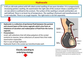 Testicular Swelling