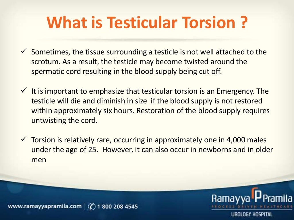Testicular torsion