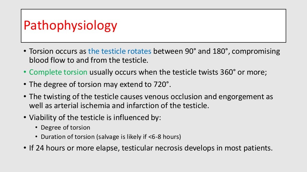 Testicular Torsion Pediatrics Surgery