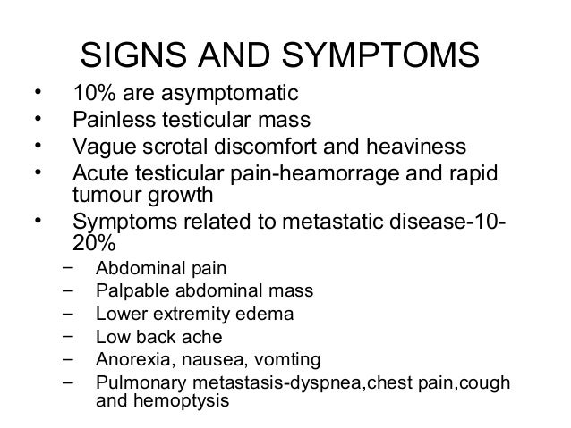 Primary Testicular Tumors 26 Primary Testicular Tumors 26