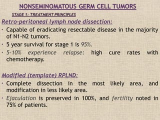 Modified Template Rplnd Testicular tumors | PPT
