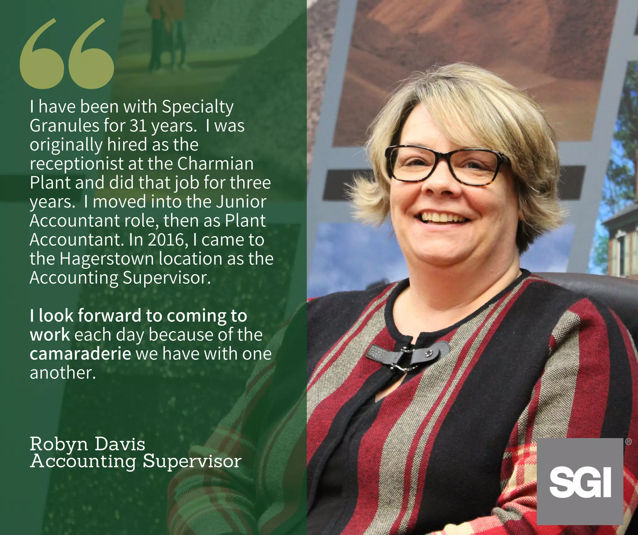 SGI Employee Testimonials PPT