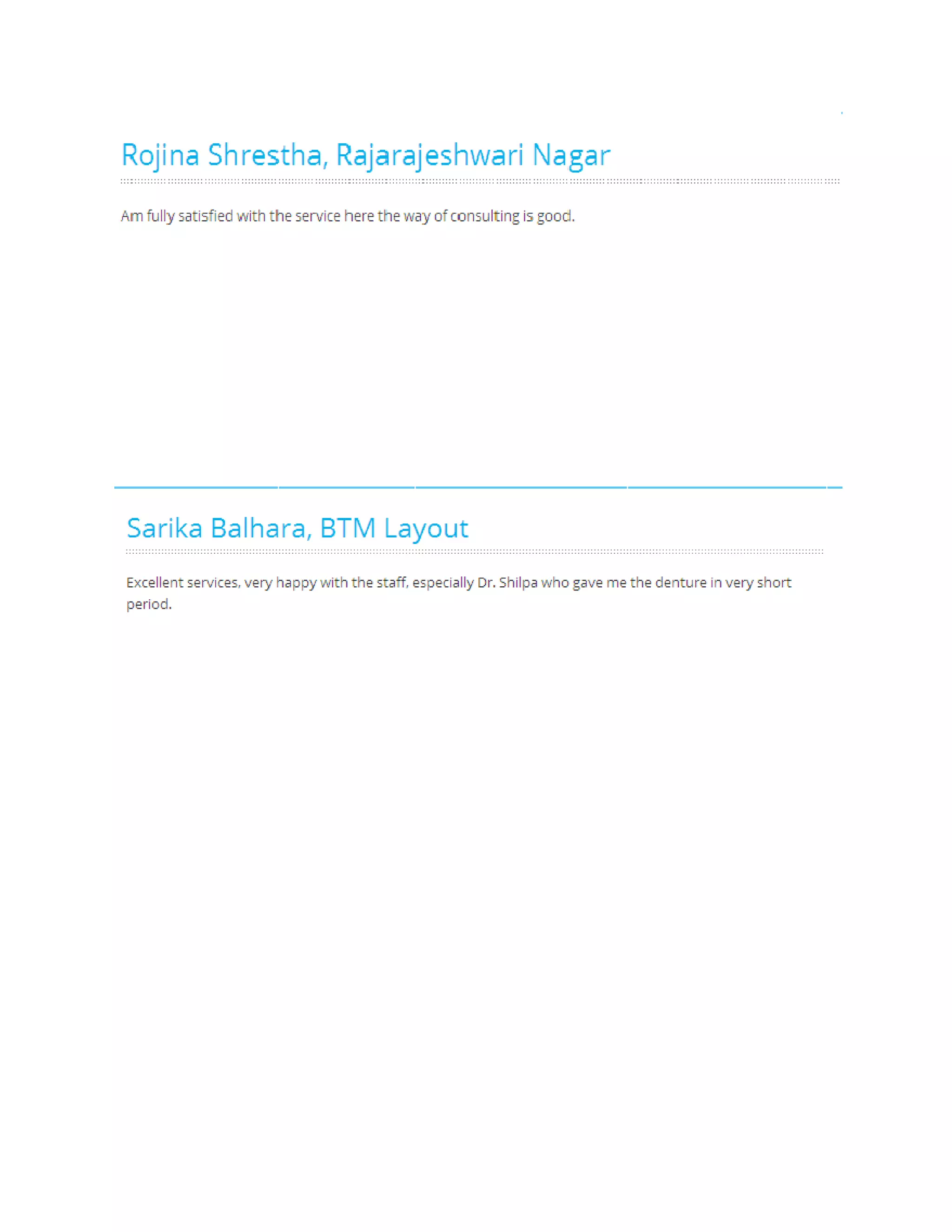 Customer's Review about AXISS DENTAL