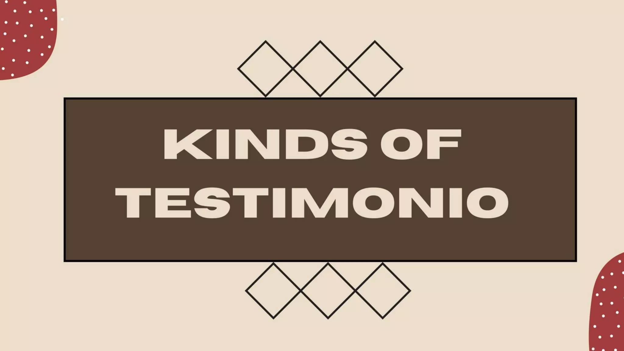 Testimonio Introduction Example TESTIMONIO.pptx