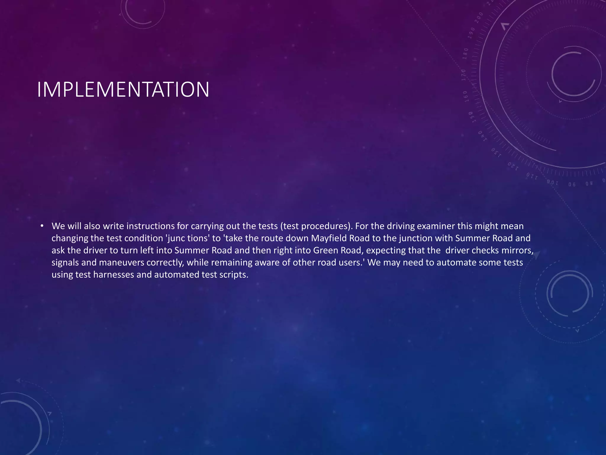 Test implementation and execution | PPTX