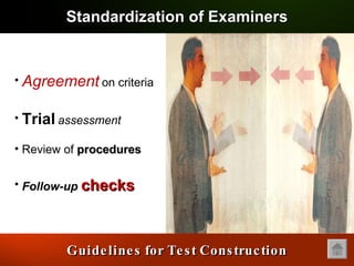 Test Construction Guidelines Test Construction | PPT