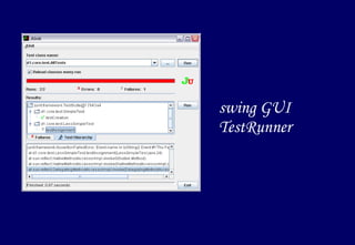 swing GUI TestRunner 