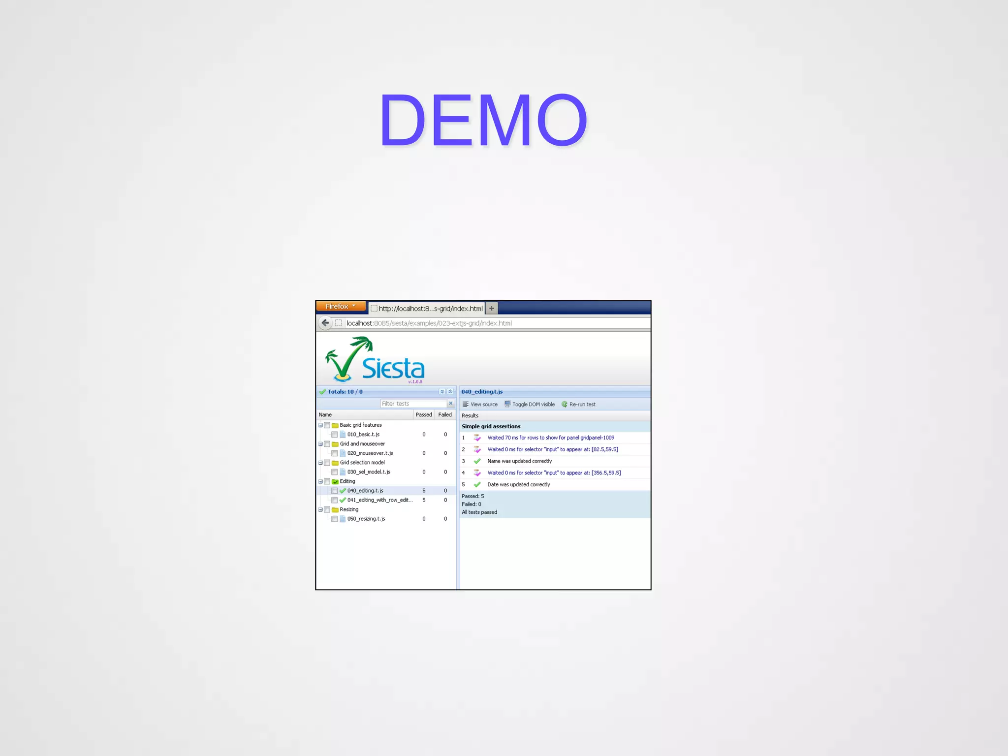 DEMO
 
