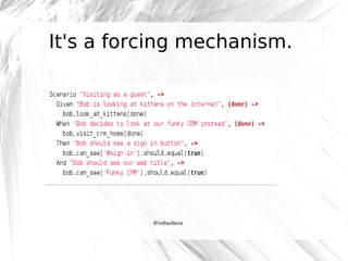 It's a forcing mechanism.

@robashton

 