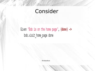 Consider

@robashton

 